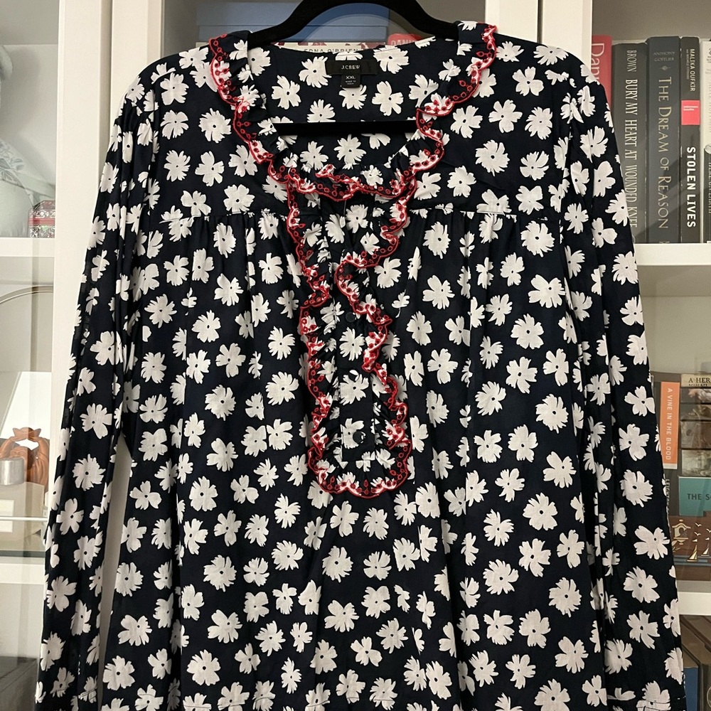 J.Crew Navy Top